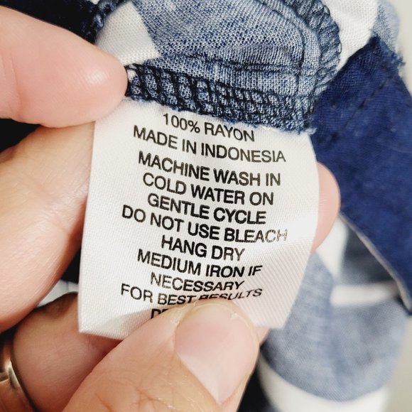 Escapada Living NEW Romper Shorts One Piece Jumper Navy Blue White Cruise Small - Picture 8 of 12